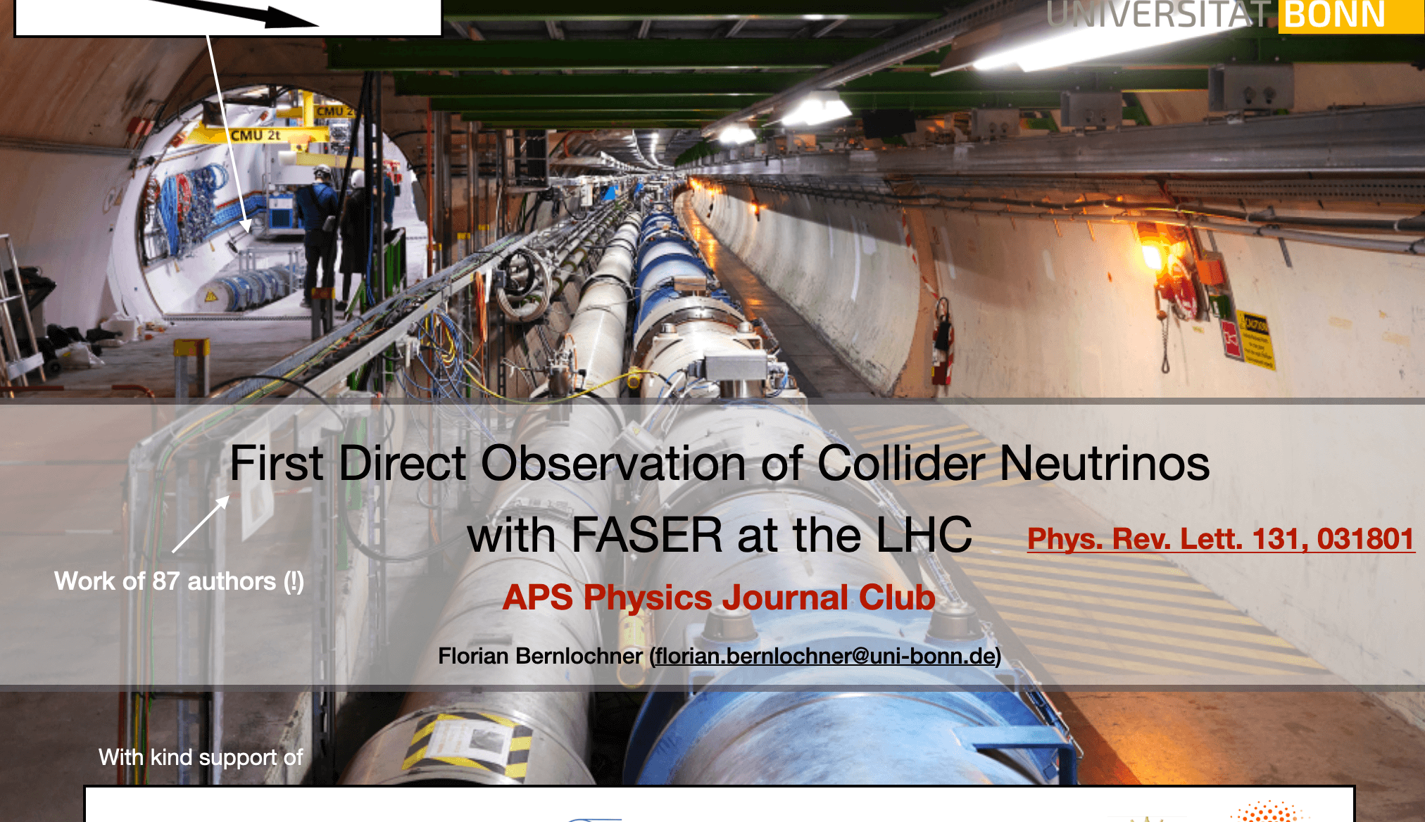 First Direct Observation of Collider Neutrinos with the FASER ...